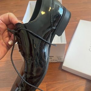 Black Patent leather Mens Tuxedo shoes